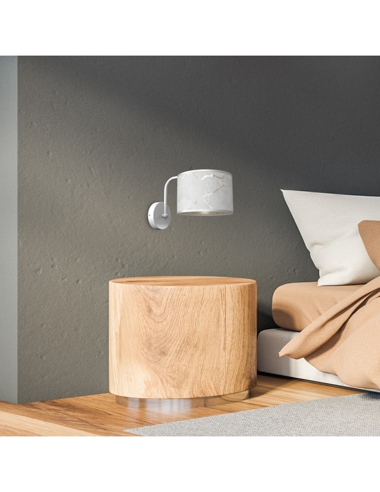 Milagro Kinkiet SENSO White/Gold 1xE27 MLP7301