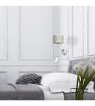 Reading wall lamps - Milagro Wall lamp SENSO White/Gold 1xE27 + 1x mini GU10 MLP7302 - product 4
