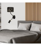 Reading wall lamps - Milagro Wall lamp SATINO GOLD 1xE27+1x mini GU10 MLP7313 - product 3