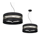 Product categories - Milagro ULTIMO BLACK 3xE27 Pendant Lamp MLP7342 - product 1
