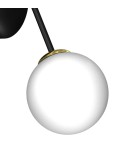 Milagro Kinkiet JOY BLACK / GOLD 2xE14 MLP7458