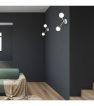 Wall lamps - Milagro Wall lamp JOY WHITE / GOLD 2xE14 MLP7462 - product 3