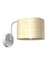 Milagro Kinkiet MARSHALL WHITE / RATTAN 1xE27 MLP7482