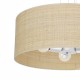 Milagro Lampa wisząca MARSHALL WHITE / RATTAN 3xE27 MLP7490