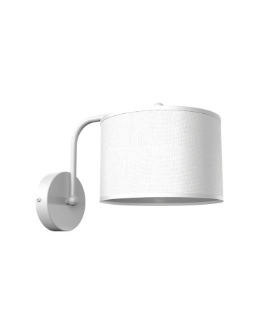 Milagro Wall lamp ALBION WHITE / BAWEŁNA1xE27 MLP7504