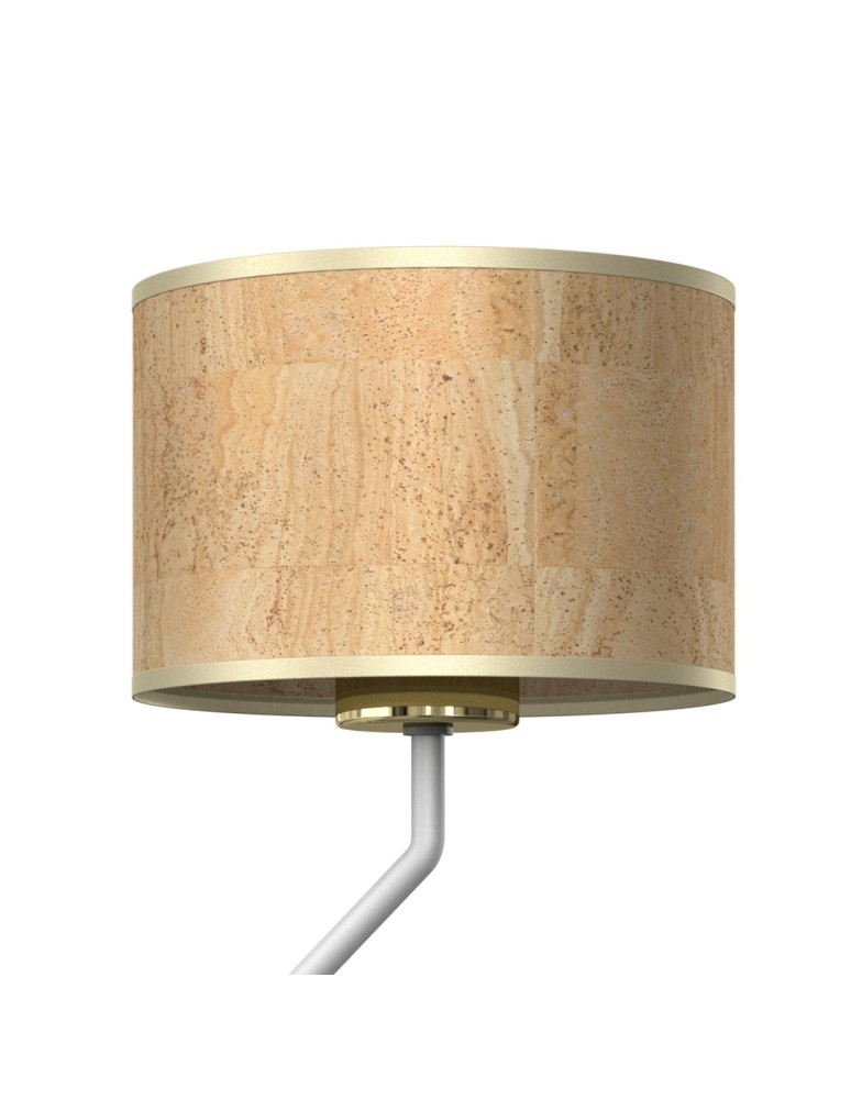 Reading wall lamps - Milagro Wall lamp CORK White/Cork 1xE27 + Mini GU10 MLP7516 - product kolory-swiatla.pl 2