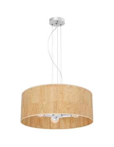 Milagro CORK White/Cork pendant lamp 3xE27 MLP7523 - product 2