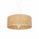 Milagro Lampa wisząca CORK White/Cork 3xE27 MLP7523