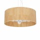 Milagro Lampa wisząca CORK White/Cork 3xE27 MLP7523