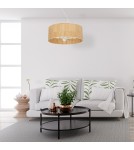 Boho pendant lamps - Milagro CORK White/Cork pendant lamp 3xE27 MLP7523 - product 8