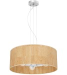 Boho pendant lamps - Milagro CORK White/Cork pendant lamp 3xE27 MLP7523 - product 10