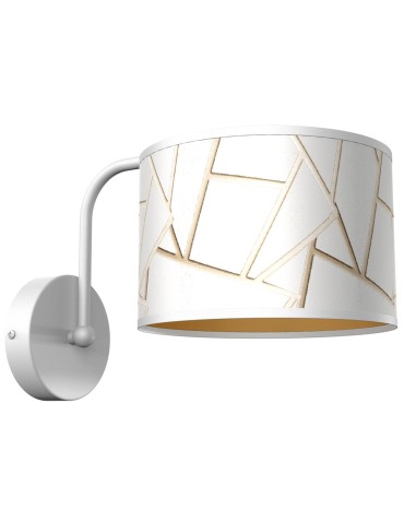 Milagro Kinkiet ZIGGY WHITE White/Gold 1xE27 MLP7561 - produkt 2