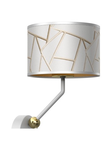 Milagro Wall lamp ZIGGY WHITE White/Gold 1xE27 + 1x mini GU10 MLP7562 - product 2