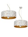 Milagro Lampa wisząca ZIGGY WHITE White/Gold 3xE27 MLP7569