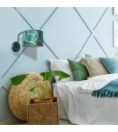 Wall lamps with lampshade - Milagro Wall lamp ZIGGY GREEN Gold/Bottle green 1xE27 MLP7572 - product 5