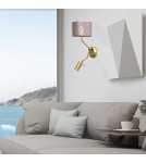 Reading wall lamps - Milagro Wall lamp ZIGGY PINK Gold/Pink 1xE27 + 1x mini GU10 MLP7584 - product 3