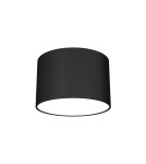 Round ceiling luminaires - Milagro DIXIE Black 1xGX53 MLP7543 ceiling lamp. - product 1