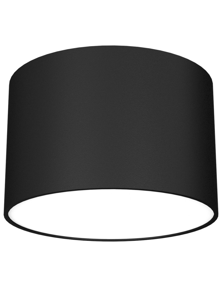 Round ceiling luminaires - Milagro DIXIE Black 1xGX53 MLP7543 ceiling lamp. - product kolory-swiatla.pl 7