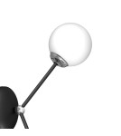 Milagro Kinkiet JOY BLACK 2xE14 MLP7526 Milagro Kinkiet JOY BLACK 2xE14 MLP7526