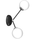 Milagro Kinkiet JOY BLACK 2xE14 MLP7526 Milagro Kinkiet JOY BLACK 2xE14 MLP7526