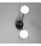 Milagro Kinkiet JOY BLACK 2xE14 MLP7526 Milagro Kinkiet JOY BLACK 2xE14 MLP7526