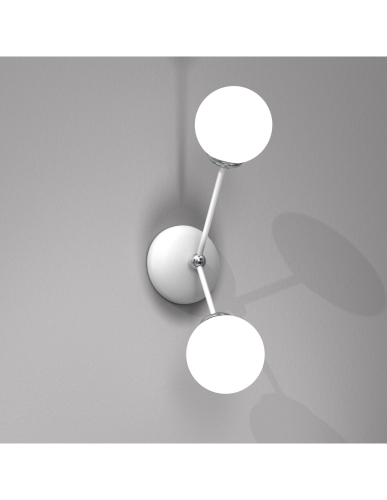 Wall lamps - Milagro Wall lamp JOY WHITE 2xE14 MLP7530 - product kolory-swiatla.pl 10