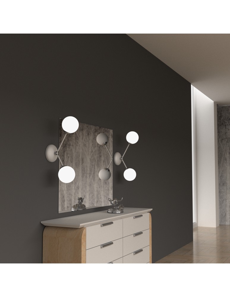 Wall lamps - Milagro Wall lamp JOY WHITE 2xE14 MLP7530 - product kolory-swiatla.pl 11