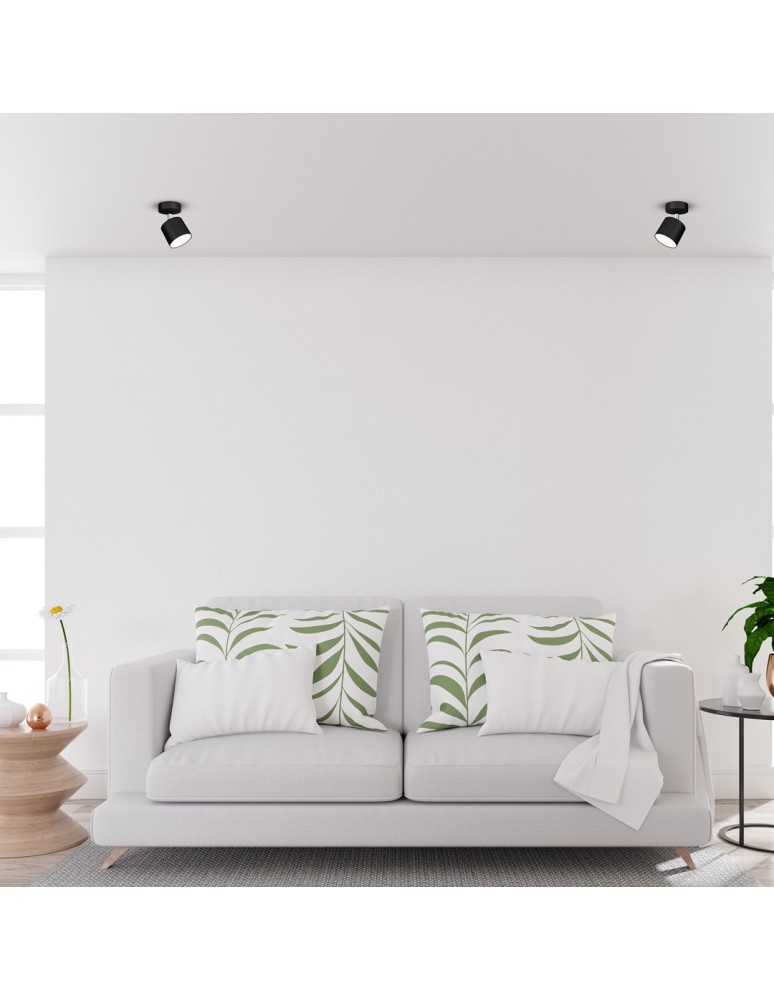 Adjustable wall lamps - Milagro Wall lamp DIXIE BLACK 1xGX53 MLP7599 - product kolory-swiatla.pl 6