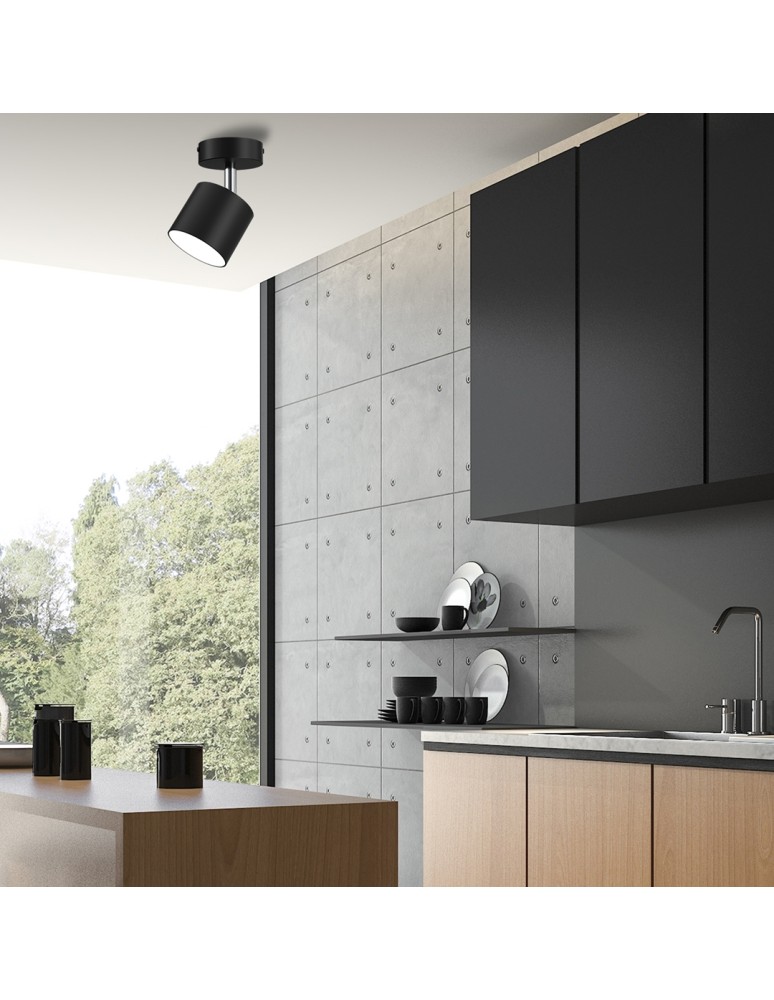 Adjustable wall lamps - Milagro Wall lamp DIXIE BLACK 1xGX53 MLP7599 - product kolory-swiatla.pl 13