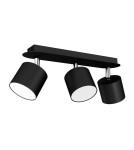 Ceiling spotlights - Milagro DIXIE BLACK 3xGX53 ceiling lamp MLP7601 - product 1