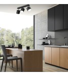 Ceiling spotlights - Milagro DIXIE BLACK 3xGX53 ceiling lamp MLP7601 - product 7