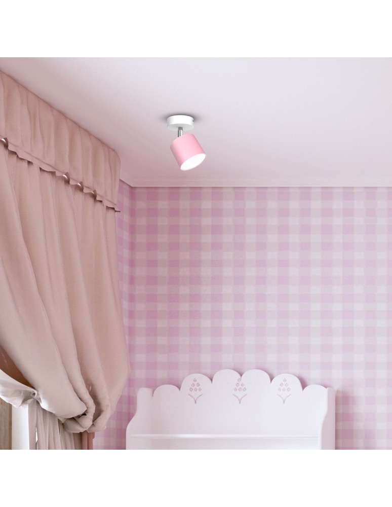 Adjustable wall lamps - Milagro Wall lamp DIXIE PINK 1xGX53 MLP7609 - product kolory-swiatla.pl 3