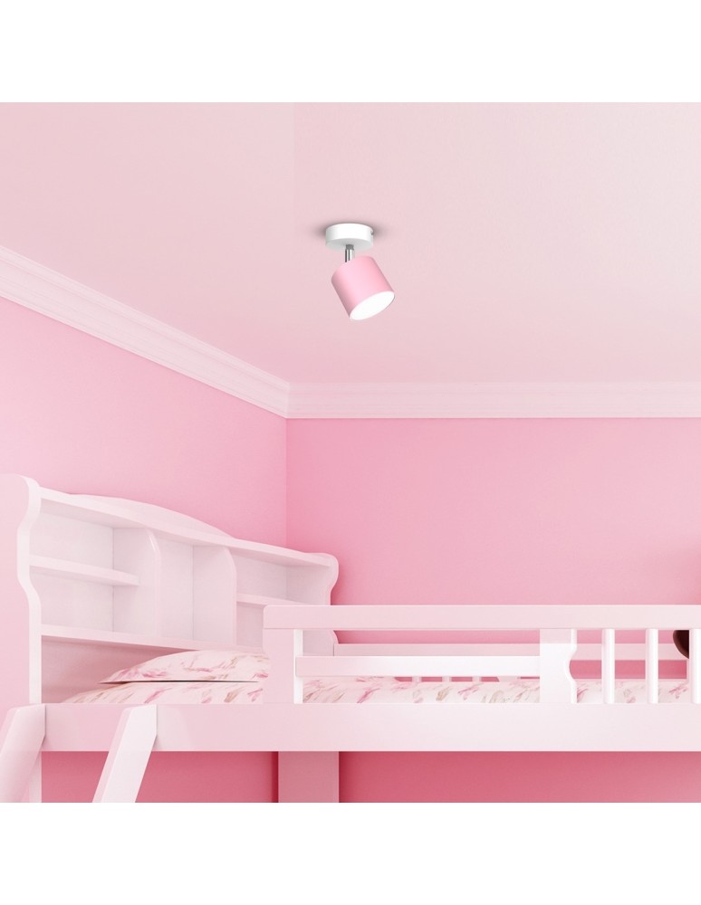 Adjustable wall lamps - Milagro Wall lamp DIXIE PINK 1xGX53 MLP7609 - product kolory-swiatla.pl 4