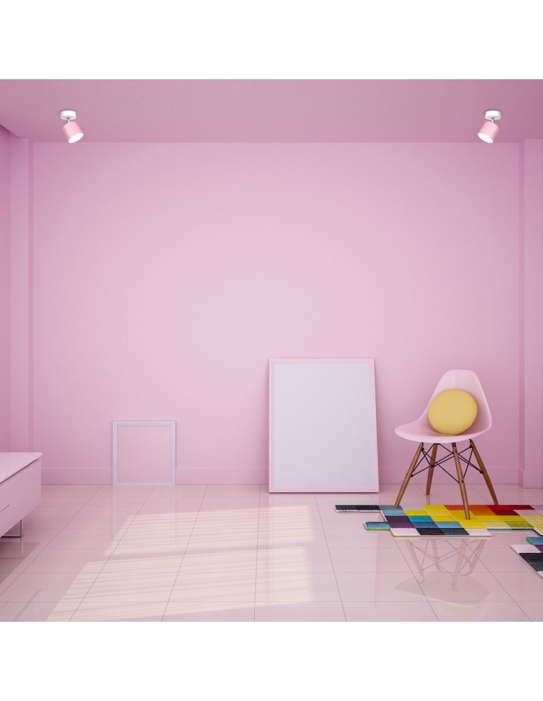 Adjustable wall lamps - Milagro Wall lamp DIXIE PINK 1xGX53 MLP7609 - product kolory-swiatla.pl 6