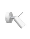 Milagro Wall lamp PRESTON WHITE/CHROME 1x mini GU10 MLP7614