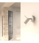 Adjustable wall lamps - Milagro Wall lamp PRESTON WHITE/CHROME 1x mini GU10 MLP7614 - product 4