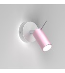 Adjustable wall lamps - Milagro Wall lamp PRESTON PINK/WHITE 1x mini GU10 MLP7626 - product 2
