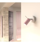 Adjustable wall lamps - Milagro Wall lamp PRESTON PINK/WHITE 1x mini GU10 MLP7626 - product 4
