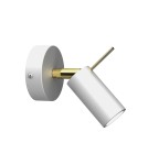 Adjustable wall lamps - Milagro Wall lamp PRESTON GOLD/WHITE 1x mini GU10 MLP7630 - product 1