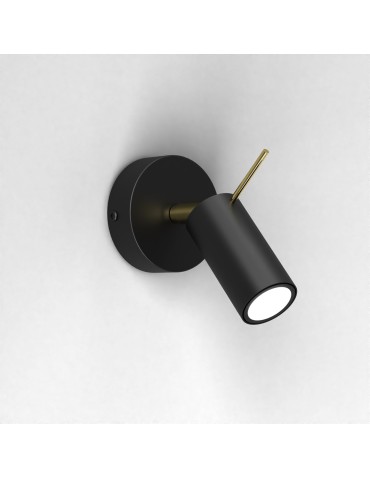 Milagro Wall lamp PRESTON GOLD/BLACK 1x mini GU10 MLP7634 - product 2