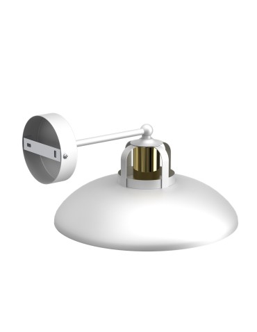 Milagro Wall lamp FELIX WHITE/GOLD 1xE27 MLP7702 - product 2