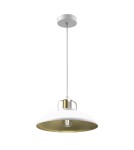 Milagro Lampa wisząca FELIX WHITE/GOLD 1xE27 MLP7704