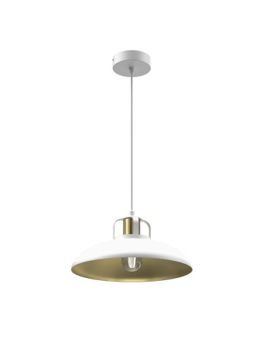 Milagro FELIX WHITE/GOLD 1xE27 pendant lamp MLP7704