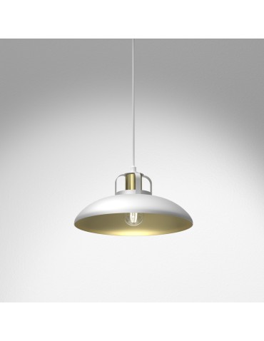 Milagro Lampa wisząca FELIX WHITE/GOLD 1xE27 MLP7704 - produkt 2
