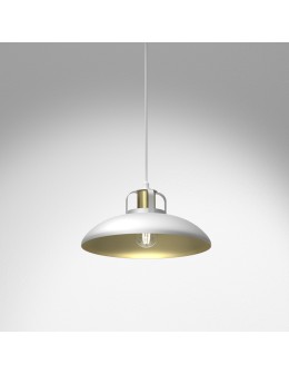 Milagro Lampa wisząca FELIX WHITE/GOLD 1xE27 MLP7704 - produkt 2