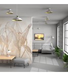 Milagro Lampa wisząca FELIX WHITE/GOLD 1xE27 MLP7704