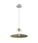 Milagro Lampa wisząca FELIX WHITE/GOLD 1xE27 MLP7704