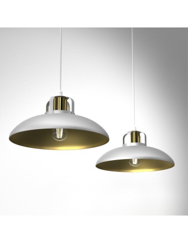 Milagro FELIX WHITE/GOLD 2xE27 pendant lamp MLP7705 - product 2