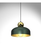Green pendant lamps - Milagro HARALD GOLD/GREEN 1xE27 MLP7694 Pendant Lamp. - product 2