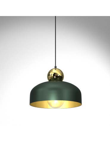 Milagro Lampa Wisząca HARALD GOLD/GREEN 1xE27 MLP7694 - produkt 2